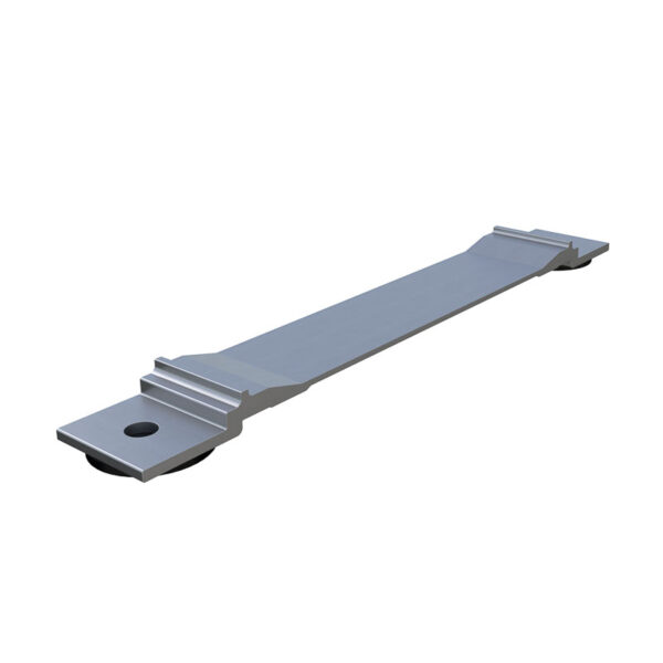 S:FLEX HK 125 XL 50 / 100 high bead rail for trapezoidal sheet metal roofs