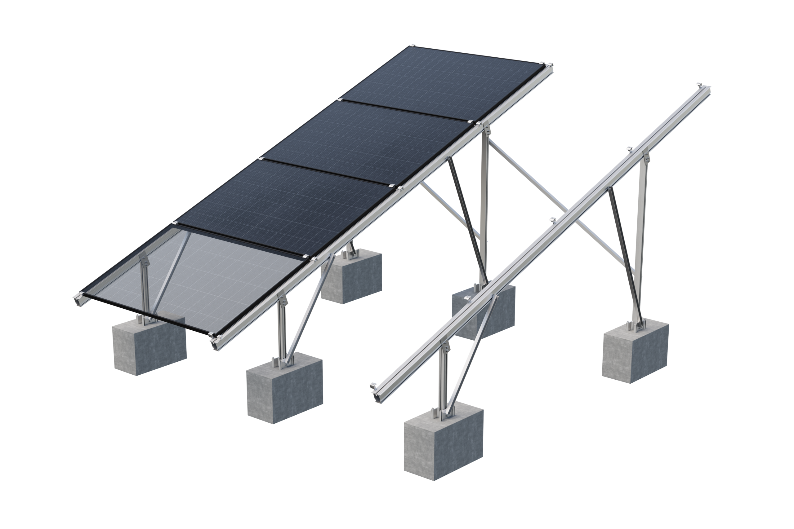 Delta Concrete – quer – silber