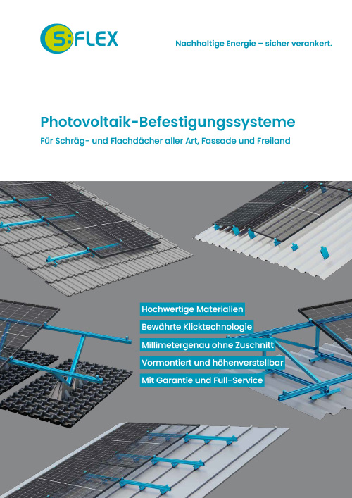 sflex photovoltaic mounting systems
