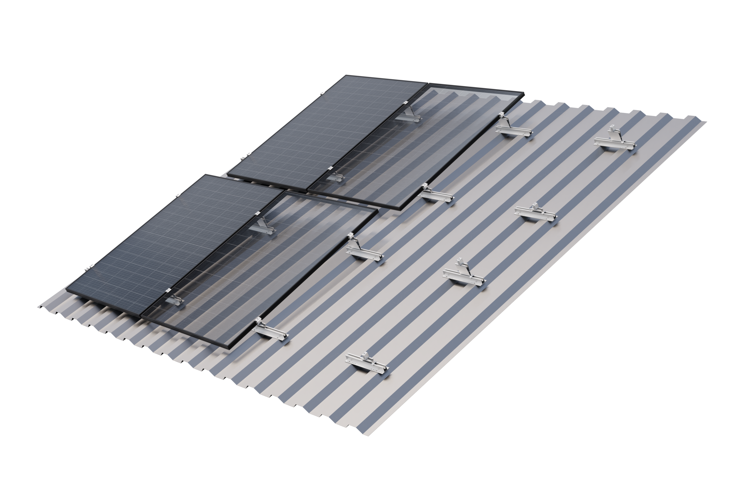 Trapezblech Lift hochkant_AK – silber