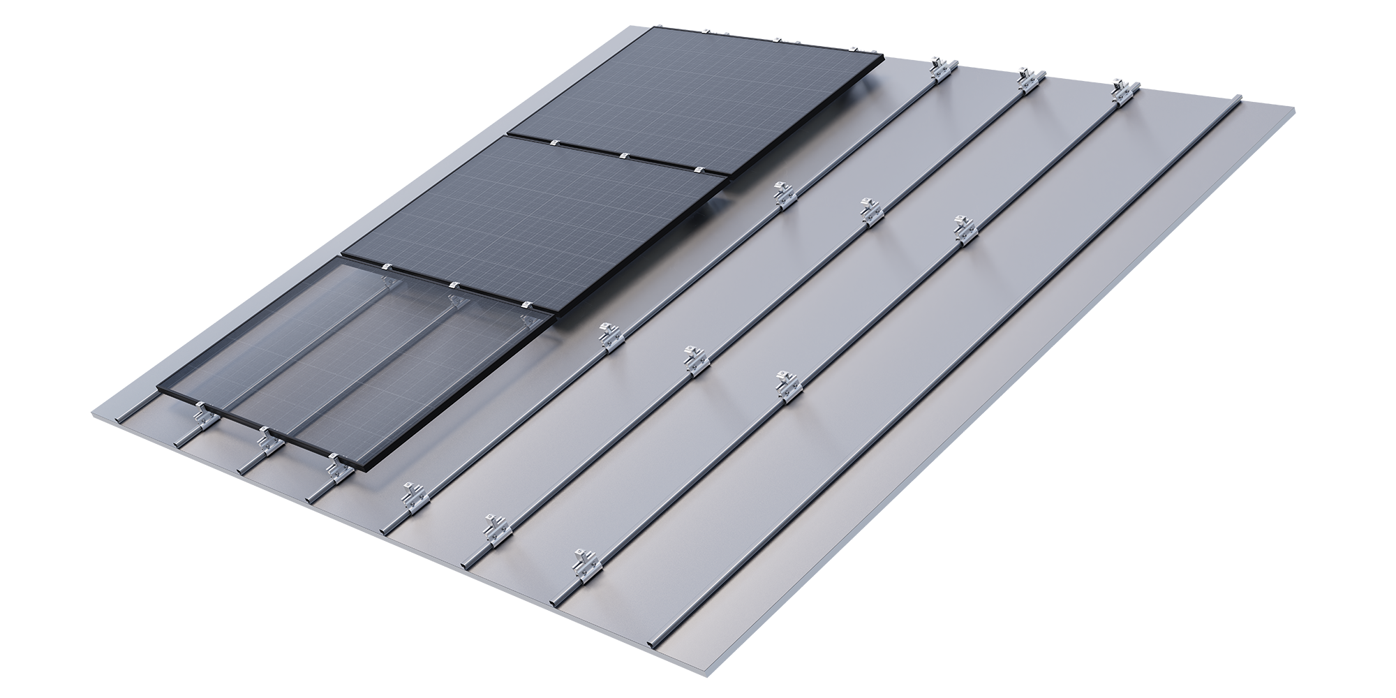 sflex standing seam clamps